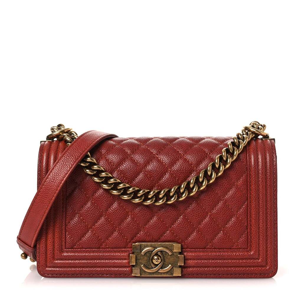 Chanel Caviar Quilted Medium Boy Flap #322797C33B